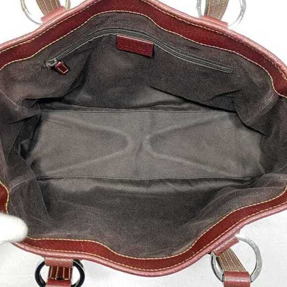 GUCCI Beige Leather Tote Bag - Picture 7 of 11